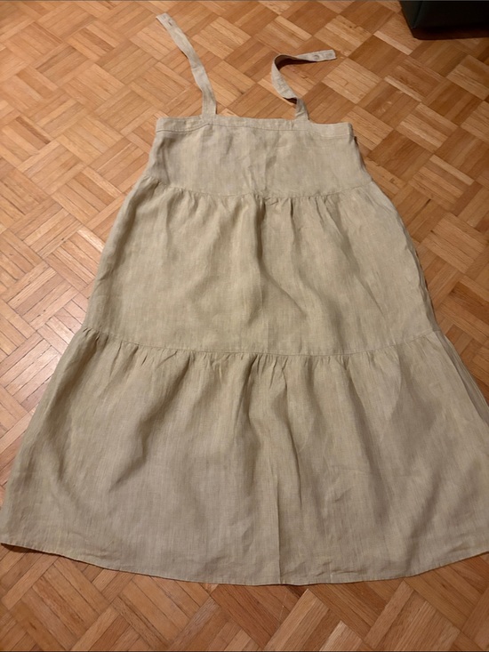Eileen Fisher Dresses & Skirts - Eileen Fisher Linen Tiered Sundress